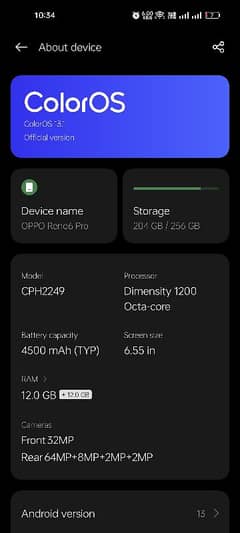 OPPO Reno 6 Pro 5G