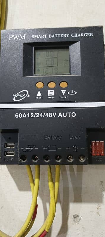 PWM Solar Charge Controller 12/24/48 V 60A 0