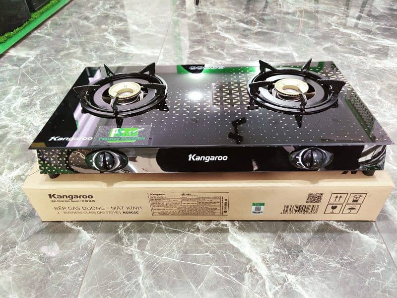 KANGAROO KG516M GAS STOVE has a simple design, easy to install ! 0