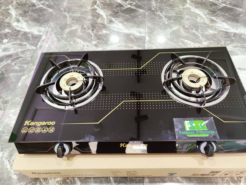 KANGAROO KG516M GAS STOVE has a simple design, easy to install ! 1