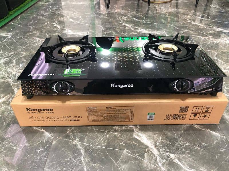 KANGAROO KG516M GAS STOVE has a simple design, easy to install ! 3