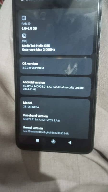 Redmi 13C 6,128 with Original charger and Box 2