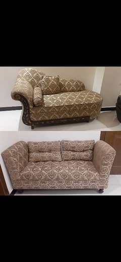 one dewan and one ( recamier ) sofa in excellent condition for sale