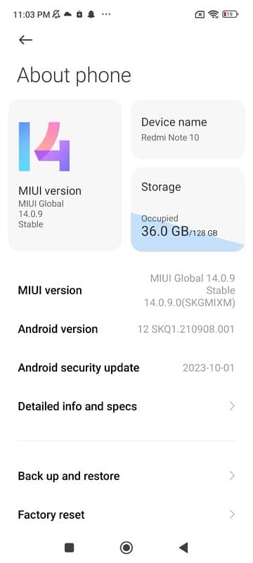 redmi note 10 6/128 Pta approve 1