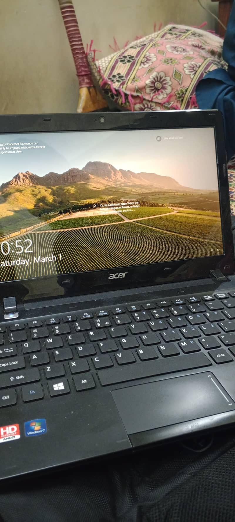 Acer Aspire V5, 4GB Ram, 500 GB Memory 3