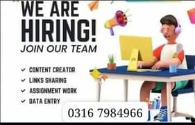 Online Job/Full-Time/Part Time/Home Base Job, Boys and Girls Apply No