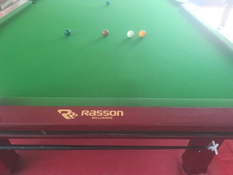 Snooker table 1