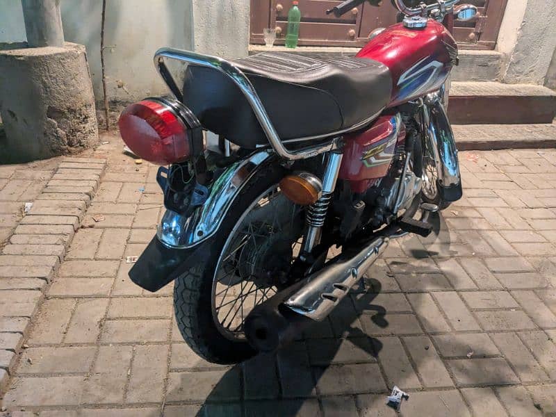 Honda 125 Karachi num model 2022 6