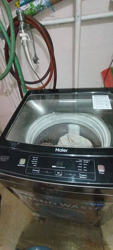 Haier washing Machine full Automatic 15 kg 4