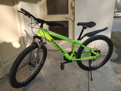 10 Gears Sports Cycle. New condition almost, price negotiable.