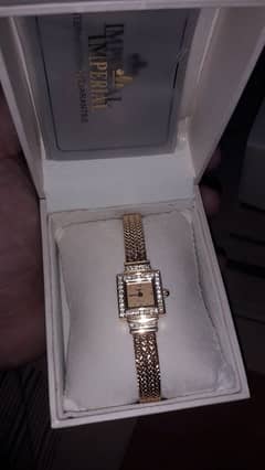 imperial Geneve Gold plated watch