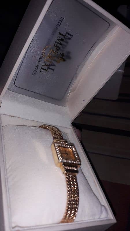 imperial Geneve Gold plated watch 3