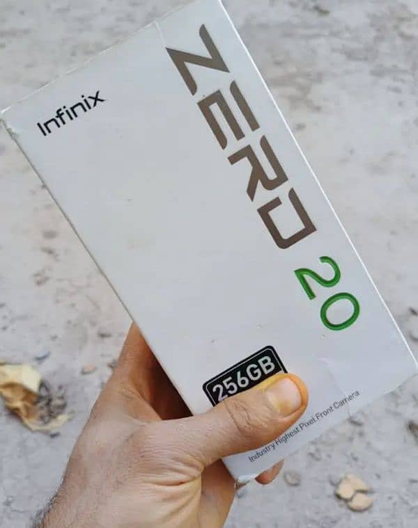 Infinix Zero 20 13gb 256gb complete box 4