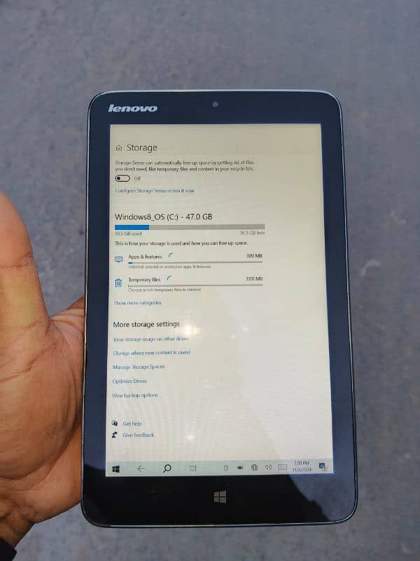 lenovo tab 64 GB window 10 install 3