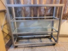 Elmunium counter for sale with sheesha Size 4.5 feet lenth hight 4 fet