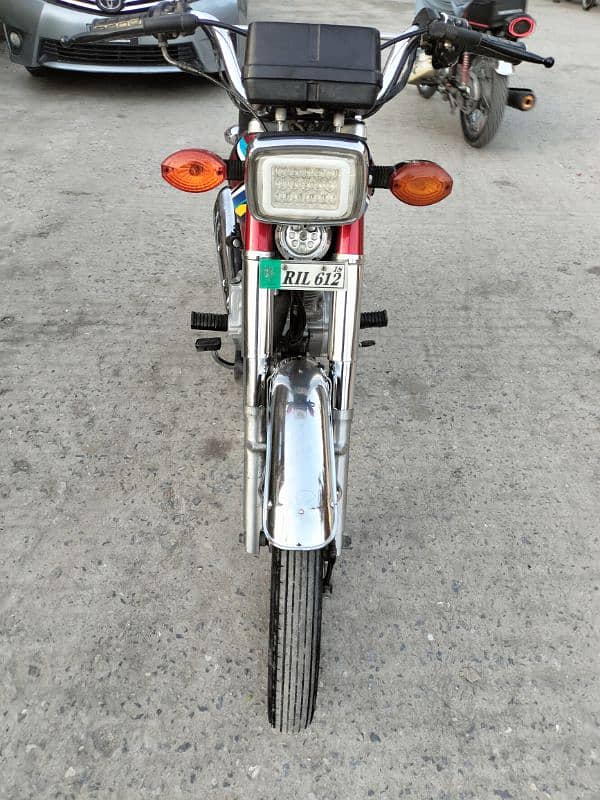 Honda CG125 model 2018 Rawalpindi number 03341511728 6