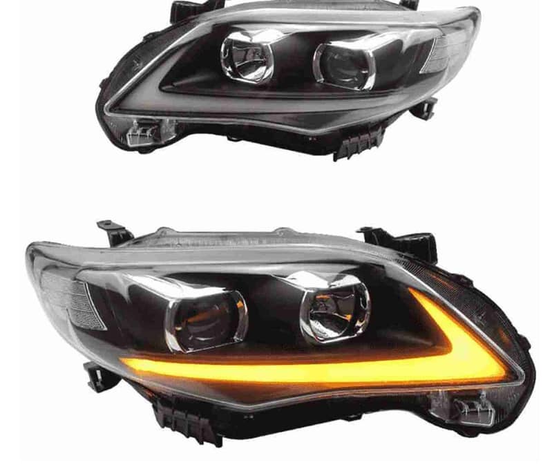 Corolla headlights and back lights 1