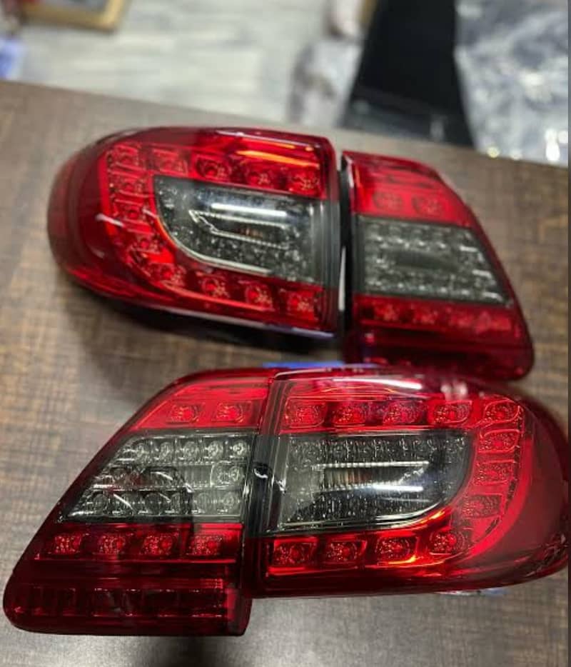 Corolla headlights and back lights 2