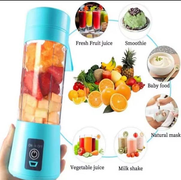 juicer Blender RechargeAble Battery operated 0