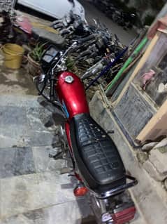 CG 125 bike unique model 2016 condition like new