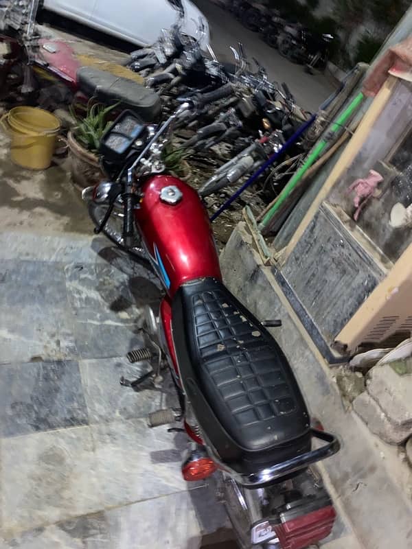 CG 125 bike unique model 2016 condition like new 0