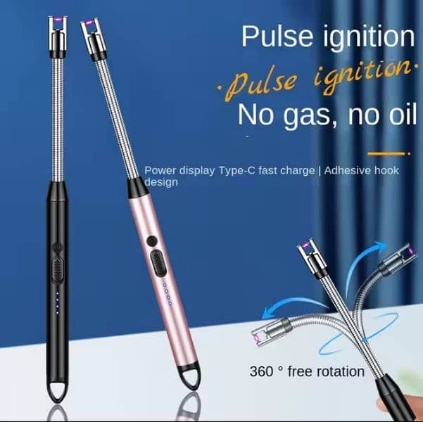 Rechargeable lighter stove lighter 2