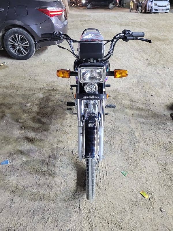 Honda CD-70 Model 2024 Karachi registered 1st owner 10