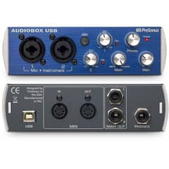 Presonus USB Audiobox Audio Interface Sound