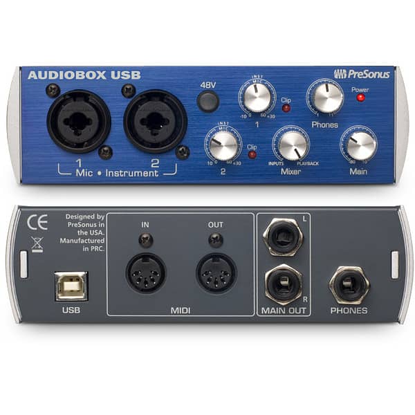 Presonus USB Audiobox Audio Interface Sound 0