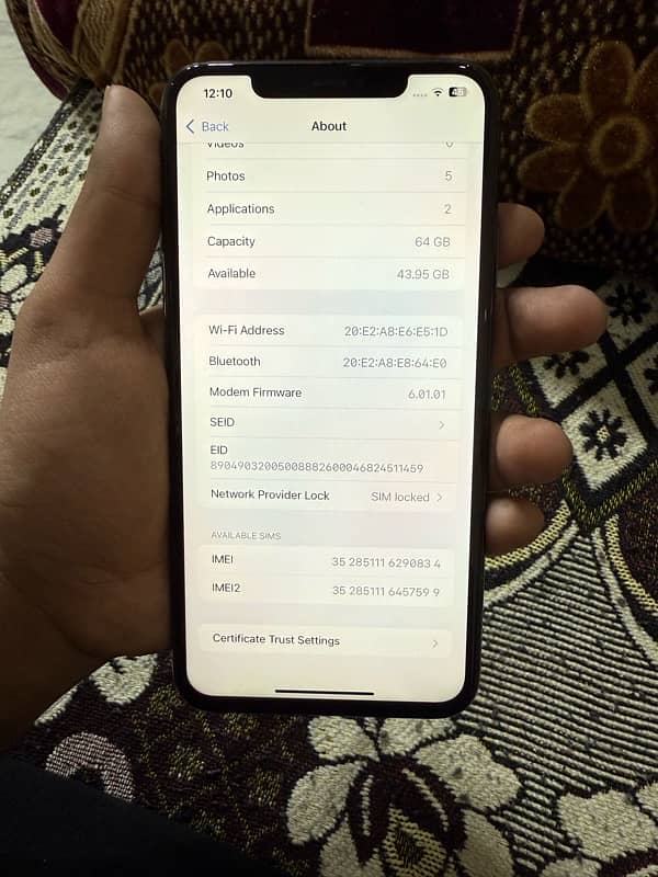 iPhone 11 Pro Max JV Non PTA 64GB Space Gray 6