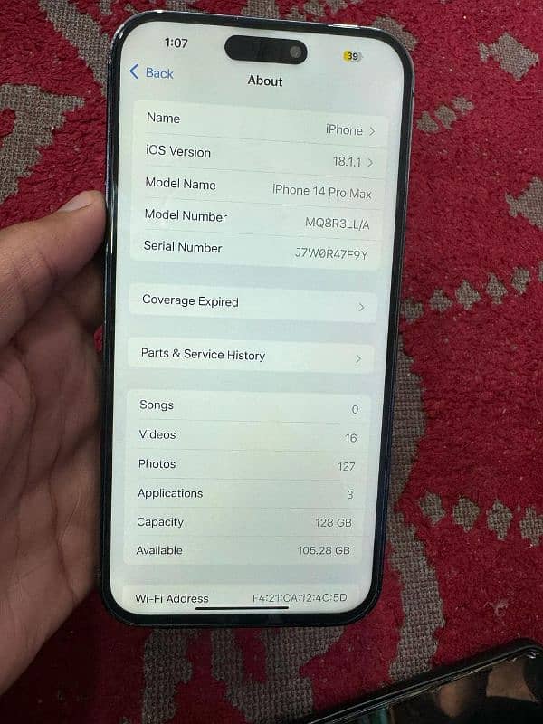 iphone 14 pro max 128gb jv with box 5