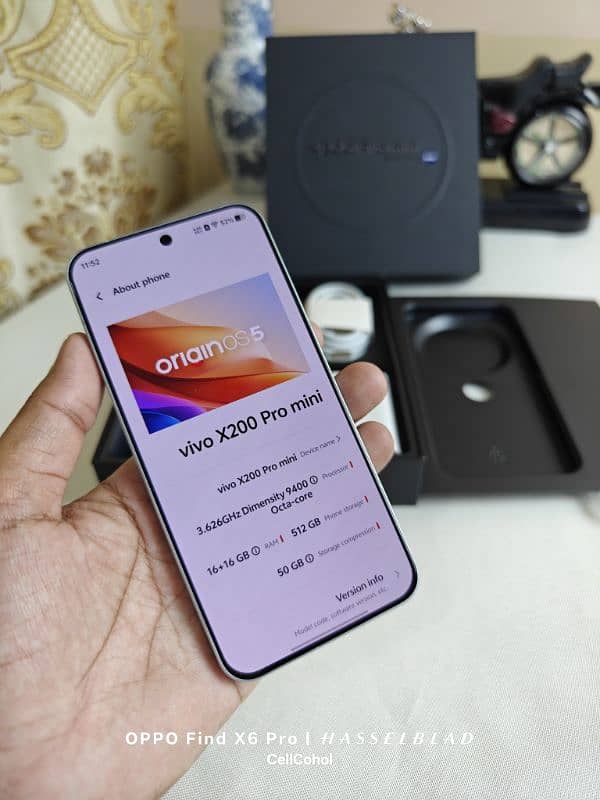 vivo X200 Pro mini 16 GB 512 GB 1