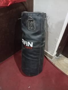 Filled urban fight boxing bag in good condition