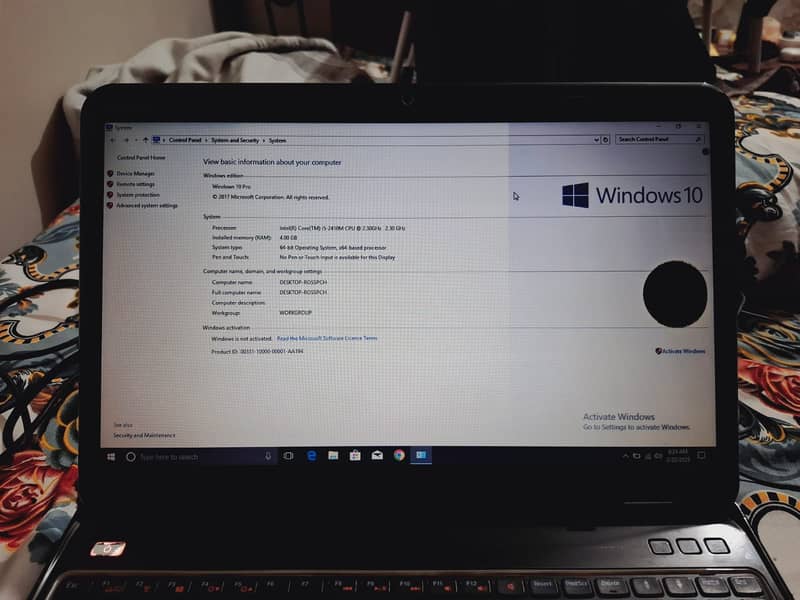 Dell i-5 2nd gen laptop - Black 2