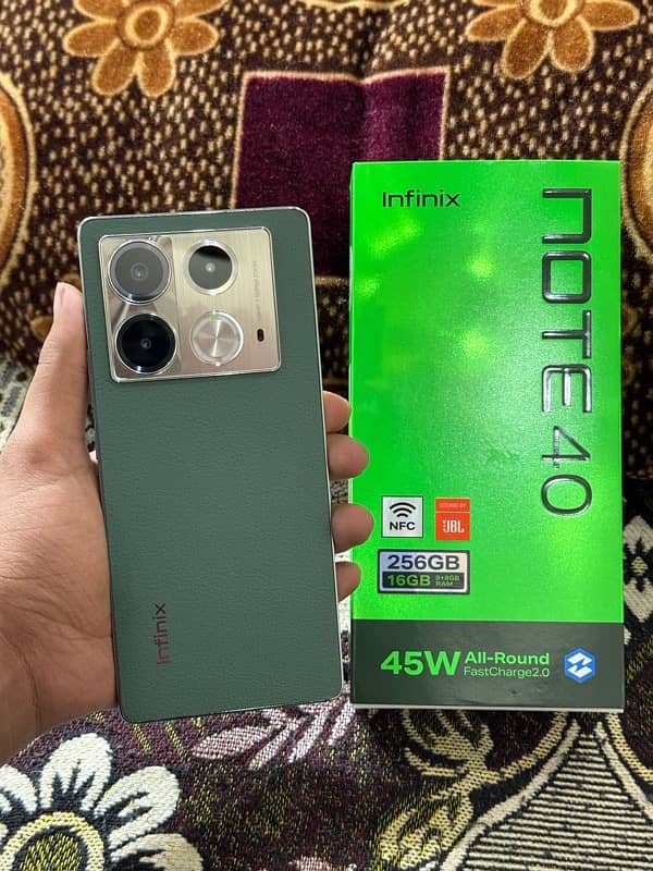 Infinix Note 40 16/256GB Vintage Green 0