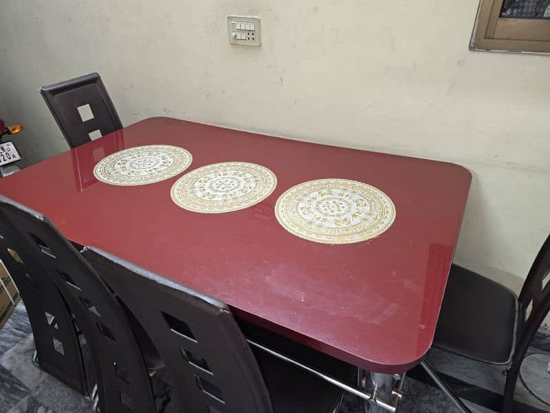 dining table with six chairs 3