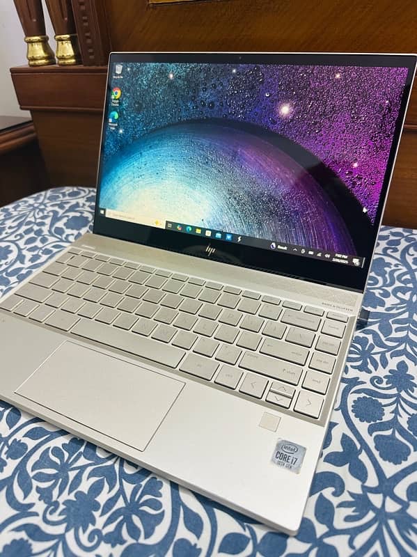 HP ENVY 13, i7 – 10th Generation, 256 SSD, 8 GB Ram, Touch 1