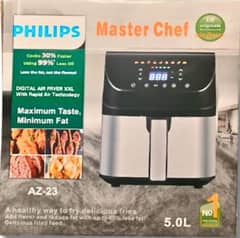 Air fryer 5 L to 10 L Digital touch Display Master chef