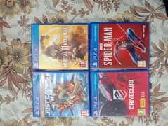 PS4 games for sale