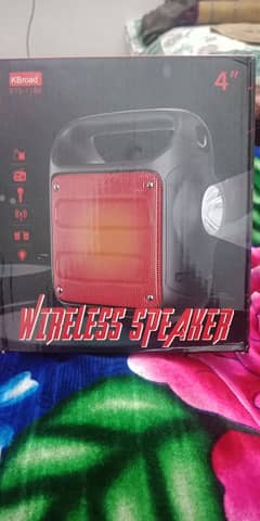 Wireless speaker with lights size 4 Inch