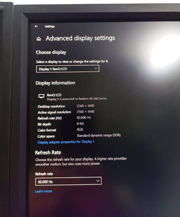 BenQ 24inch 2K QHD 100%sRGB Designer Monitor 14