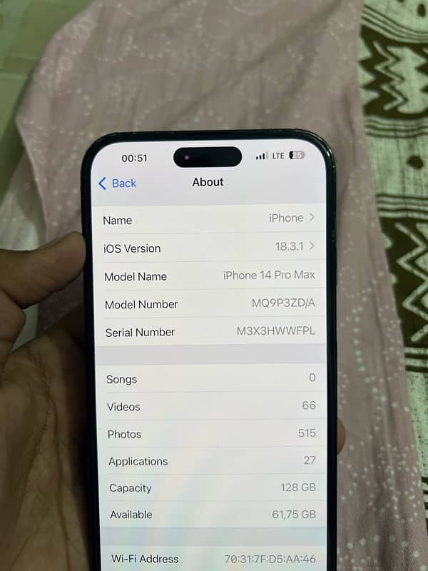 AOA iPhone 14 Pro Max pta approved 128gb read description 7