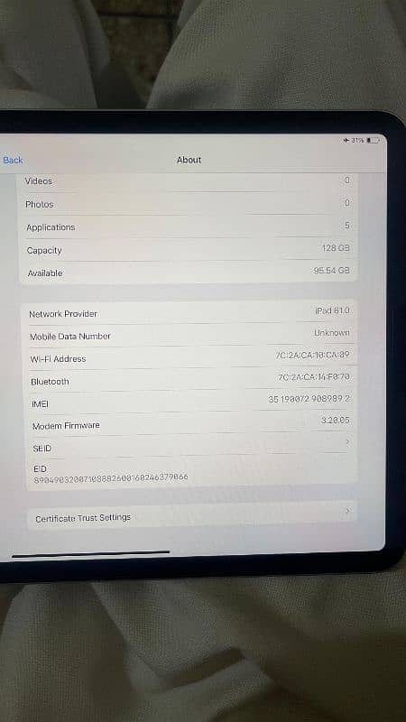 ipad pro 4th generation M2 chip 12