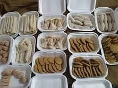 Frozen Chicken Samosay and Vegetable Roll available for sale