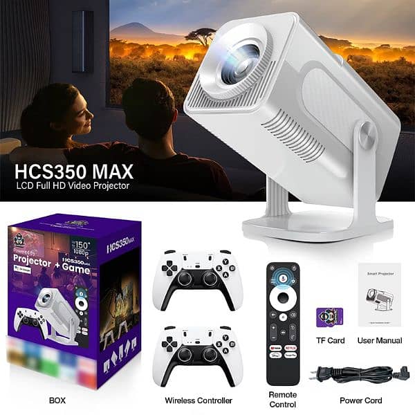 HCS350 Max Gaming Projector 3