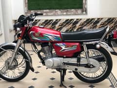 HONDA CG 125 RED