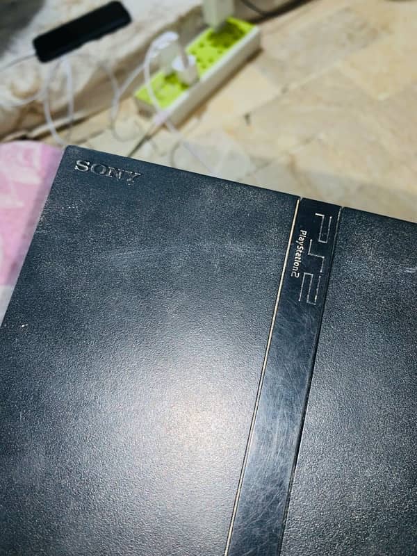 PS2 with box rare. not working. 2