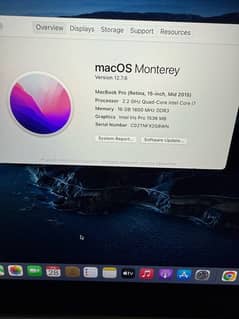 MacBook Pro 2015 Pro 15 inch