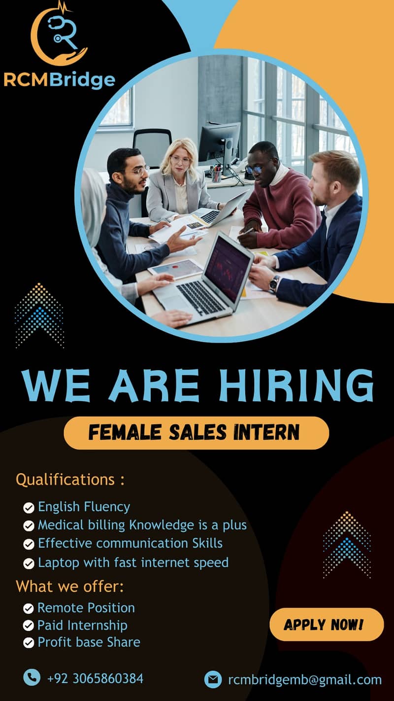 FEMALE SALES INTERN 0