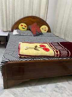 Double Bed With Mattress